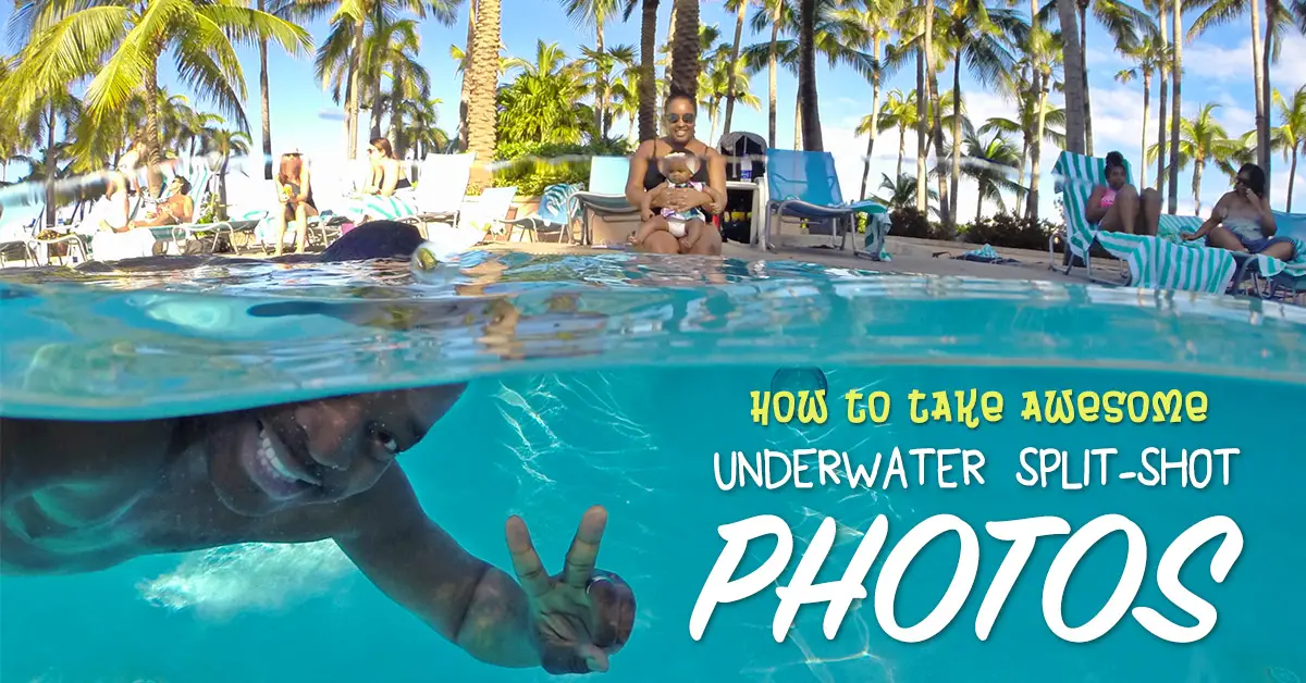 How to Take Half Underwater Photos with a GoPro Dome Port